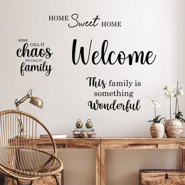Family Quotes Value Wall Decals